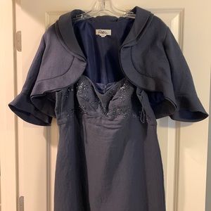 Purple Patra 2-piece Formal Dress with Sequins